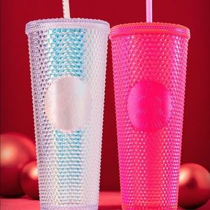 Two BRAND NEW Starbucks Holiday Tumblers